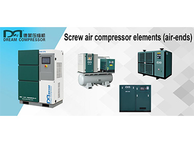 Screw air compressor elements (air-ends)