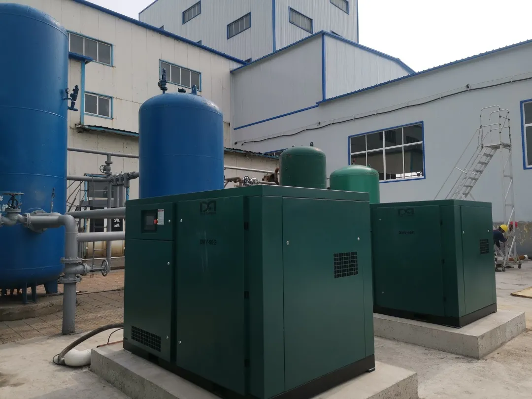 Dream permanent magnet variable speed screw compressor helps the chemical industry