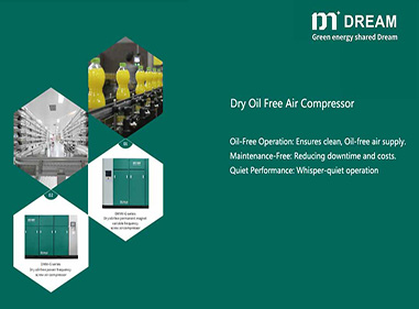 Revolutionizing Food Fermentation with DREAM Dry Oil-Free Screw Air Compressor