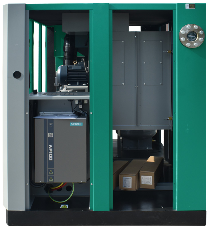 Oil-injected Low Pressure PM Rotary Screw Air Compressor