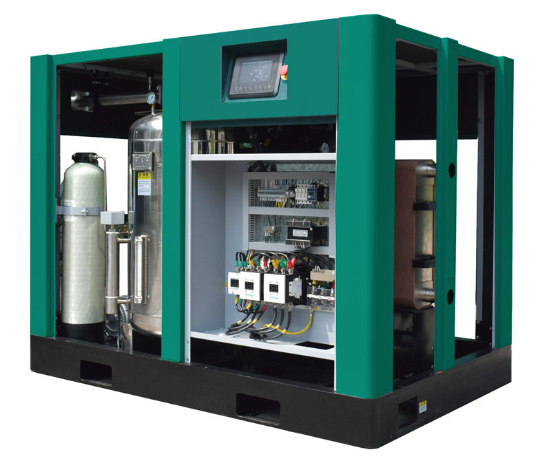 Oil Free Water Lubricated Rotary Screw Air Compressor