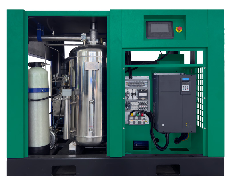 Oil Free Water Lubricated Rotary Screw Air Compressor