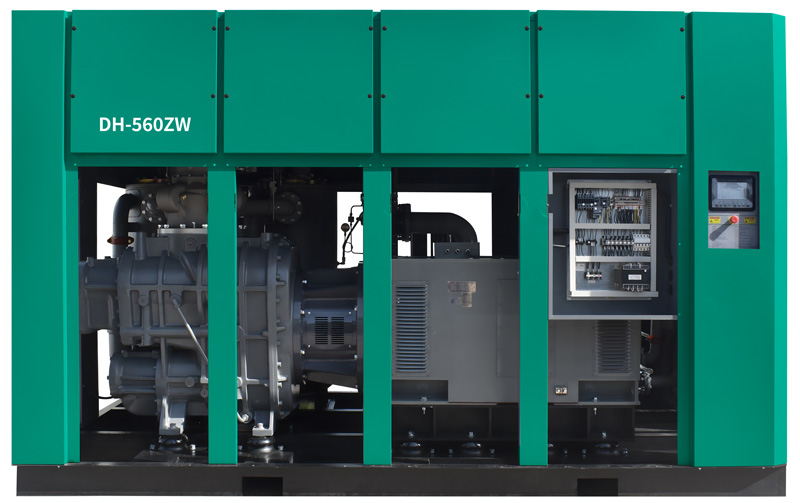 Oil-injected Two Stage Rotary Screw Air Compressor（PM VSD/FSD）