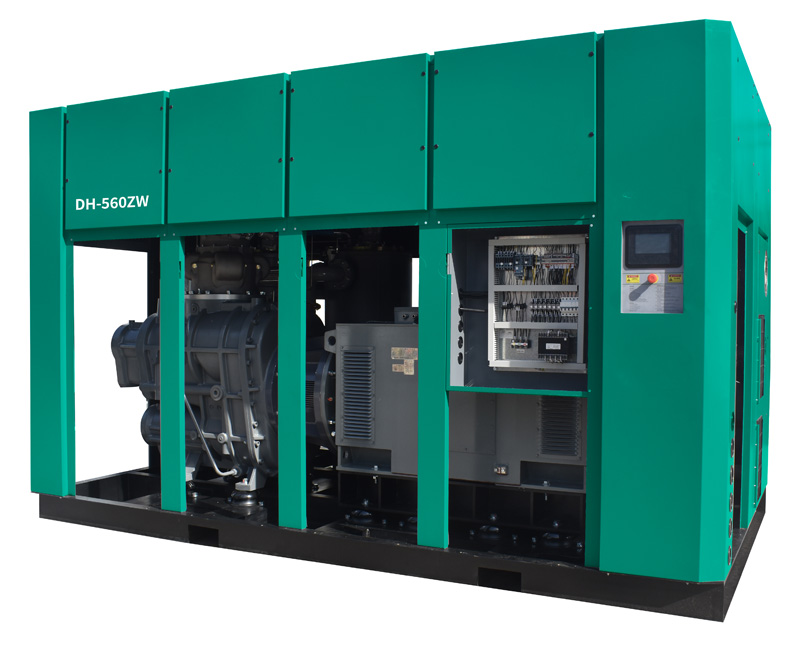 Oil-injected Two Stage Rotary Screw Air Compressor（PM VSD/FSD）