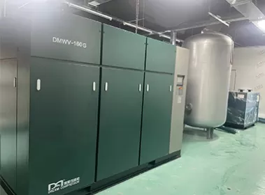 Client Upgrades with DREAM's DMWV-160G Dry Oil-Free VSD Screw Air Compressor