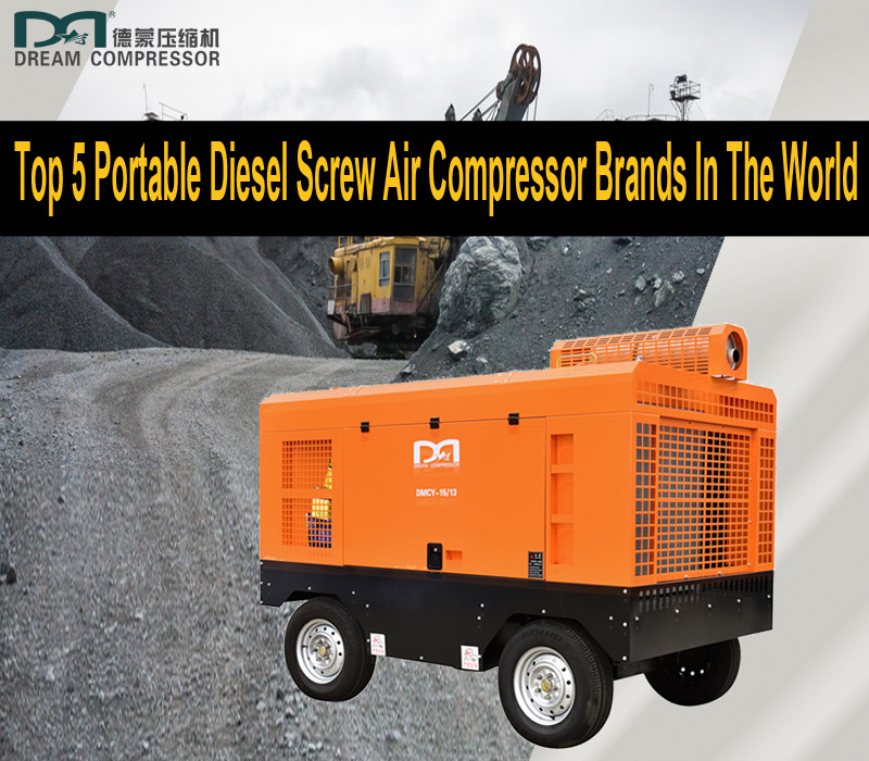 Top 5 Portable Diesel Screw Air Compressor Brands In The World