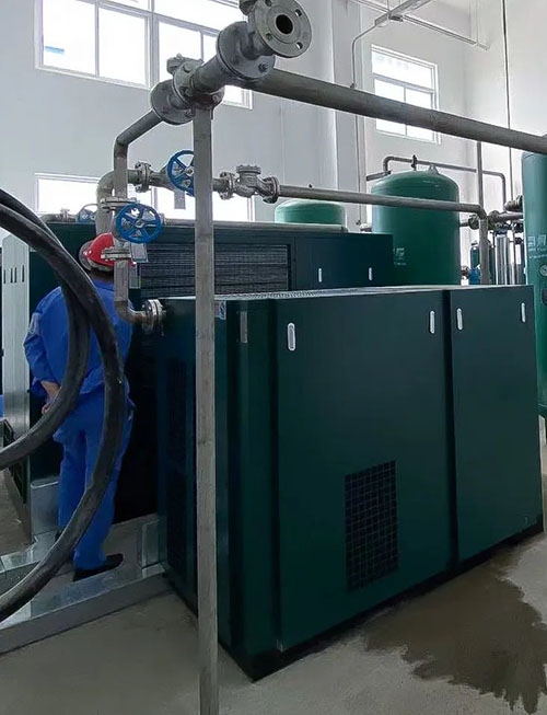 DREAM Air Compressor in the Environmental Hazardous Waste Disposal Industry