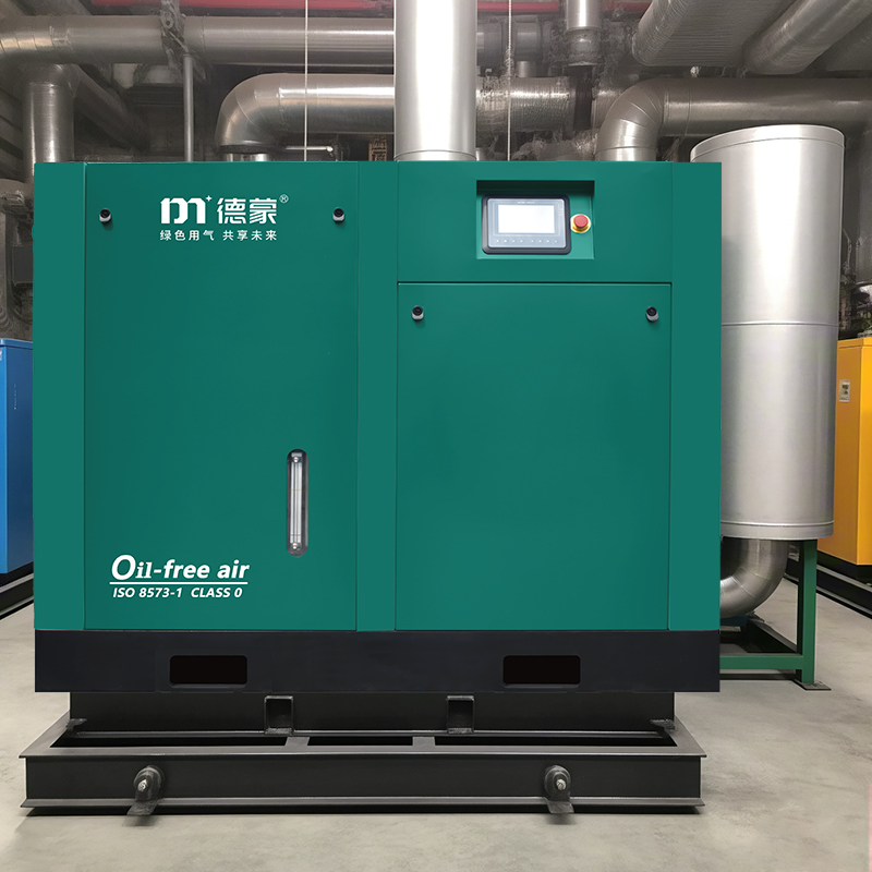 Client Upgrades with DREAM's DMWV-160G Dry Oil-Free VSD Screw Air Compressor